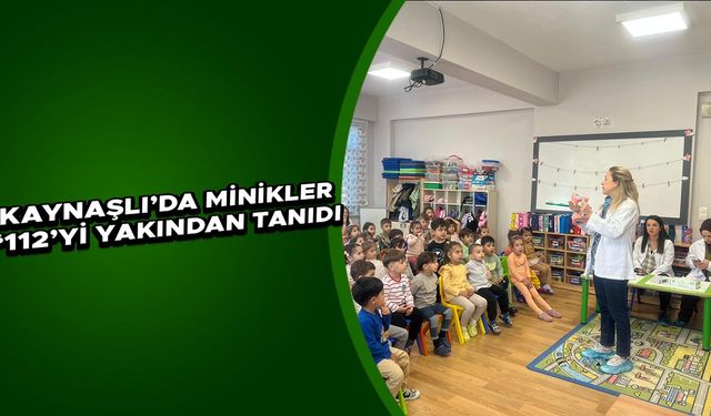 YILMAZ: ÇOCUKLARI BİLİNÇLENDİRMEK ÖNCELİĞİMİZ