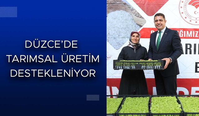 VALİ ASLAN: GENÇ VE KADIN ÇİFTÇİ SAYISI HER GEÇEN GÜN ARTIYOR