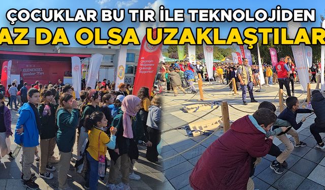 GELENEKSEL OYUNLAR TIRI DÜZCELİ ÇOCUKLARLA BULUŞTU