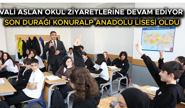 ÖĞRENCİLERE KİTAP OKUMANIN ÖNEMİNDEN BAHSETTİ