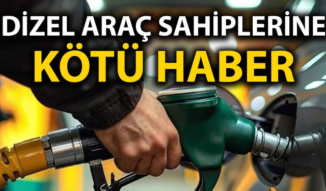 MOTORİNE TEK SEFERDE EN BÜYÜK ZAM YOLDA