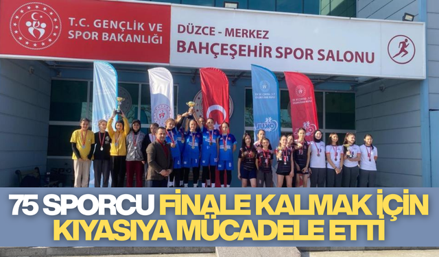75 SPORCU FİNALE KALMAK İÇİN KIYASIYA MÜCADELE ETTİ