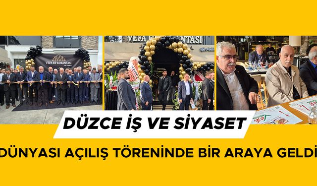 VEFA ET LOKANTASI DAMAK ÇATLATAN LEZZETLERİYLE HİZMETE GİRDİ