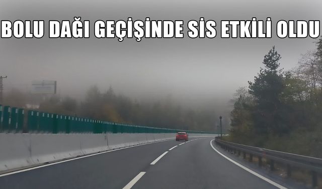 GÜZERGAHI KULLANAN SÜRÜCÜLER YOLDA DİKKATLİ İLERLEDİ