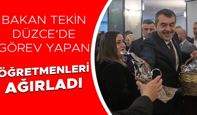“SİZLERİN ELİNDE YETİŞEN ADİL, ÜRETKEN VE ERDEMLİ NESİL OLACAK”