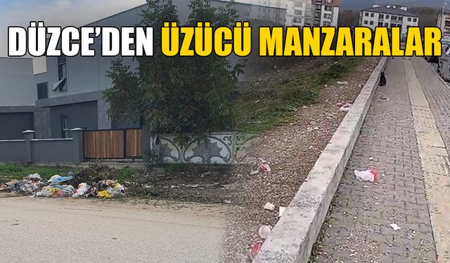 AZİZİYE MAHALLESİ VE ÜNİVERSİTE HASTANESİ’NDE ŞEHRE YAKIŞMAYAN GÖRÜNTÜLER