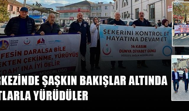 FARKINDALIK VE DİKKAT ÇEKMEK İÇİN HERKESİ TEST YAPTIRMAYA DAVET ETTİLER