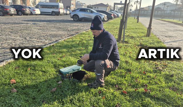 PARKLARIN SULAMA SİSTEMLERİNİ BİLE KIRDILAR
