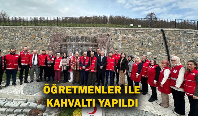 DÜZCE KIZILAY ŞUBESİ'NDEN KAHVALTI PROGRAMI