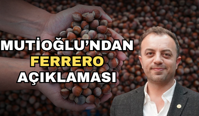 “FERRERO TÜRKİYE’DEN BİR GRAM BİLE FINDIK ALMADI”