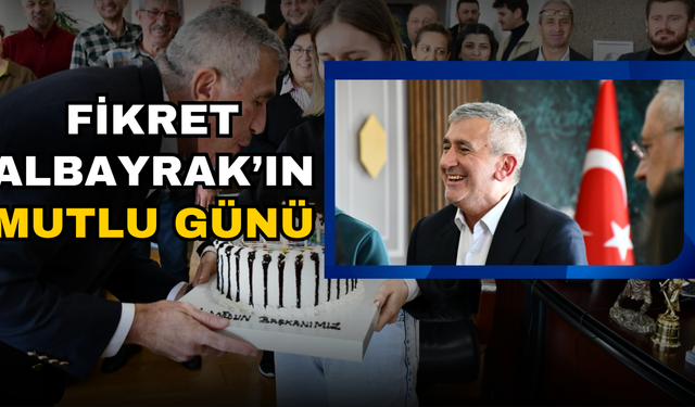 ALBAYRAK'A SÜRPRİZ KUTLAMA!
