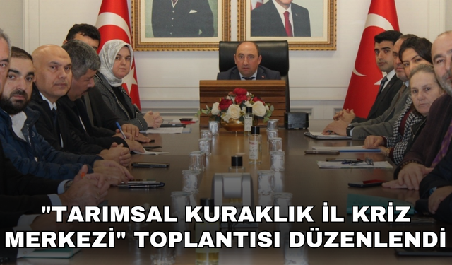 DÜZCE’DE TARIMSAL KURAKLIK KONUŞULDU
