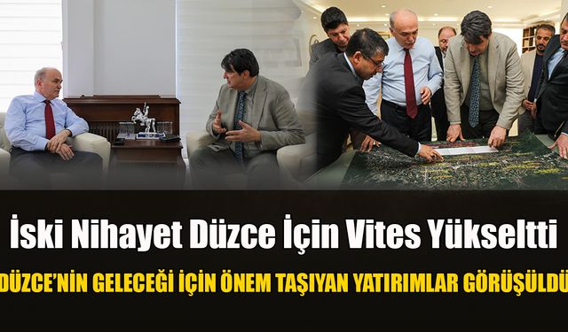 BAŞKAN ÖZLÜ: BELEDİYE DE İSKİ DE ÜZERİNE DÜŞENİ YAPACAK