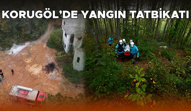 EKİPLER ZAMANLA YARIŞTI TATBİKAT GERÇEĞİNİ ARATMADI