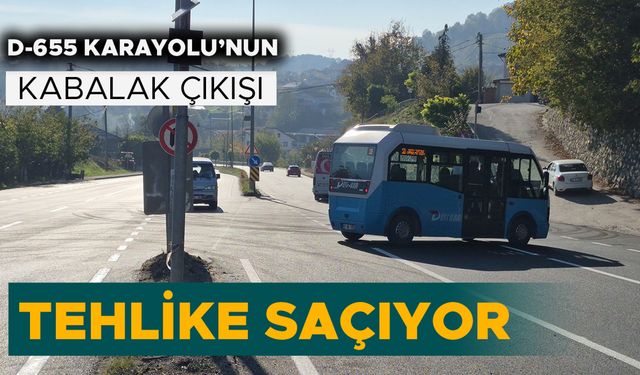 NE BİR KAVŞAK NE DE IŞIK SİSTEMİ VAR…
