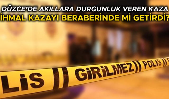 PARK HALİNDEKİ TRAKTÖRE ÇARPAN MOTOSİKLET SÜRÜCÜSÜ HAYATINI KAYBETTİ