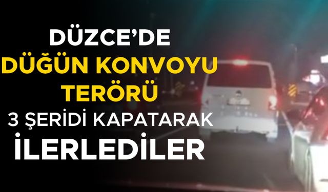 DİĞER SÜRÜCÜLERİ TEHLİKEYE ATTILAR