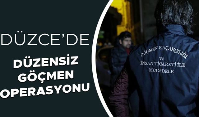 6 DÜZENSİZ GÖÇMEN YAKALANDI