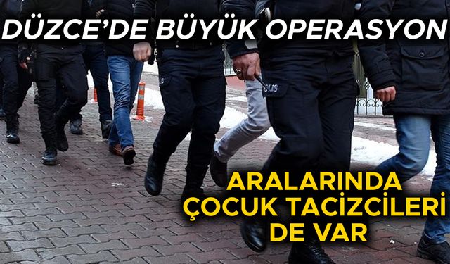 ÇOK SAYIDA KİŞİ GÖZALTINA ALINDI