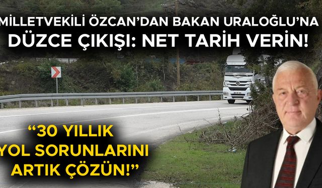“SÜPER HIZLI TREN PROJESİ’NE DÜZCE DAHİL EDİLMELİ”