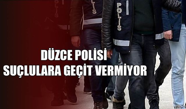 SUÇ MAKİNELERİNE KAÇIŞ YOK: 18 ŞÜPHELİ TUTUKLANDI