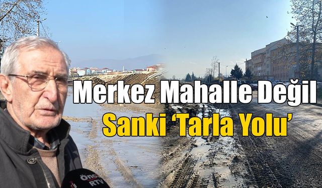 “YOLA BİR ARABA MALZEME DÖKMEKLE HİZMET OLMUYOR!”