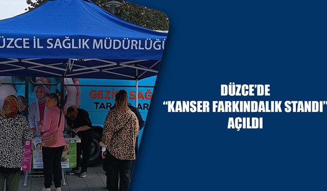 VATANDAŞLARA BİLGİLENDİRME VE KANSER TARAMASI YAPILDI