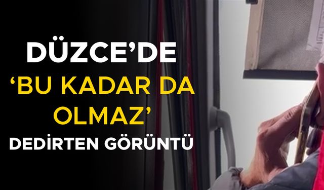 YOLCULARIN CAN GÜVENLİĞİNİ TEHLİKEYE ATARAK İLERLEDİ