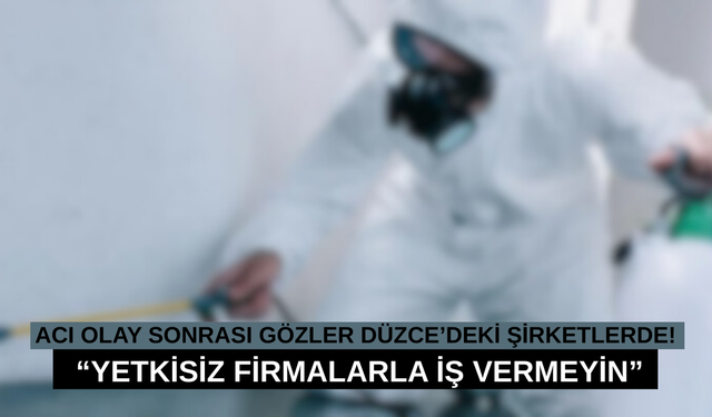 ACI OLAY SONRASI GÖZLER DÜZCE’DEKİ ŞİRKETLERDE!