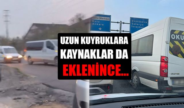 DÜZCELİ VATANDAŞLAR TRAFİKTE YAŞANAN KEŞMEKEŞLİĞE İSYAN EDİYOR