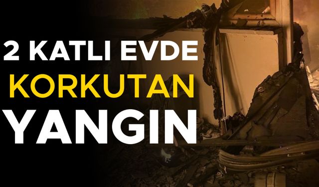 ALEVLER TÜM BİNAYI SARMADAN SÖNDÜRÜLDÜ