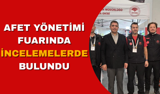 VALİ ASLAN, İSTANBULDA DÜZENLENEN FUARA KATILDI