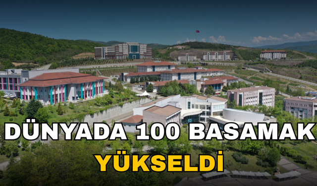 DÜZCE ÜNİVERSİTESİ BÜYÜK BİR BAŞARIYA İMZA ATTI