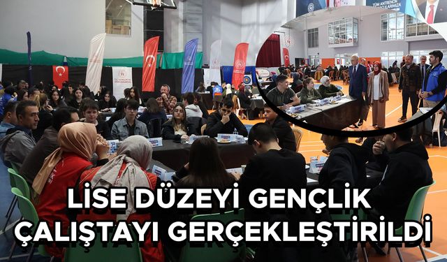 LİSE DÜZEYİ GENÇLİK ÇALIŞTAYI GERÇEKLEŞTİRİLDİ