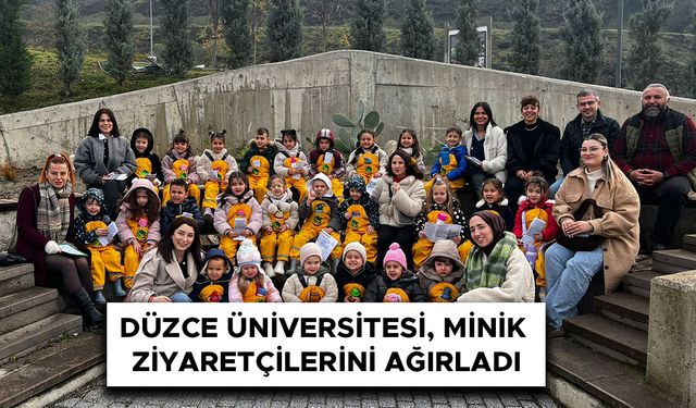 NADAS ÇOCUK KÖYÜ ANAOKULU ÖĞRENCİLERİ, BOTANİK BAHÇESİNDE