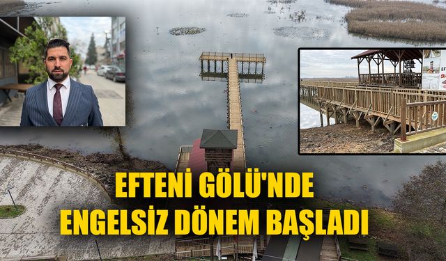 KOÇ: “GÖLÜMÜZ, HER GEÇEN GÜN DAHA GÜZEL HALE GELİYOR”