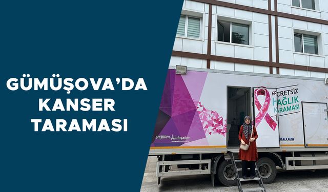 KANSER TARAMA TIRI İLE ÜCRETSİZ TARAMA GERÇEKLEŞTİRİLİYOR