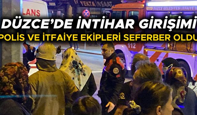 GENÇ KADIN YAŞAMINA SON VERMEK İÇİN KÖPRÜYE ÇIKTI
