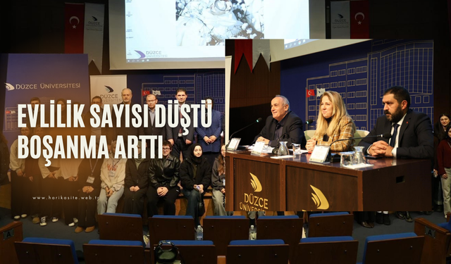 EVLİLİK SAYISI DÜŞTÜ BOŞANMA ARTTI