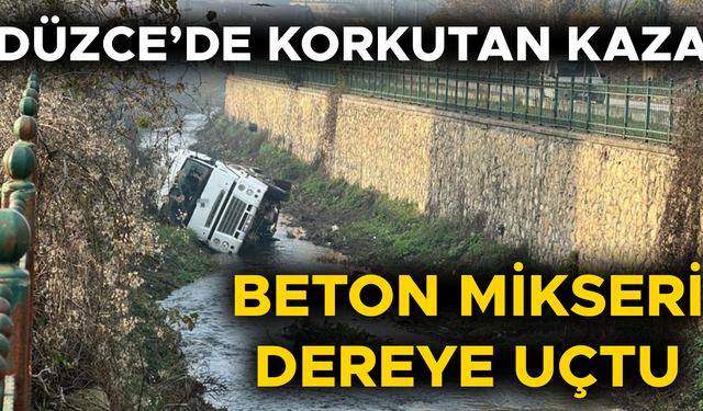 YARALANAN SÜRÜCÜ TEDAVİ ALTINA ALINDI