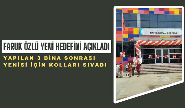 FARUK ÖZLÜ YENİ HEDEFİNİ AÇIKLADI