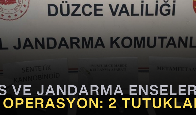 İKİ OPERASYON: 2 TUTUKLAMA