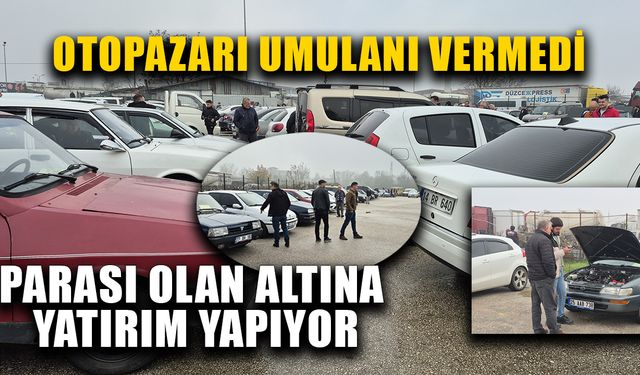 OTO PAZARINDA SAKİNLİK HAKİM