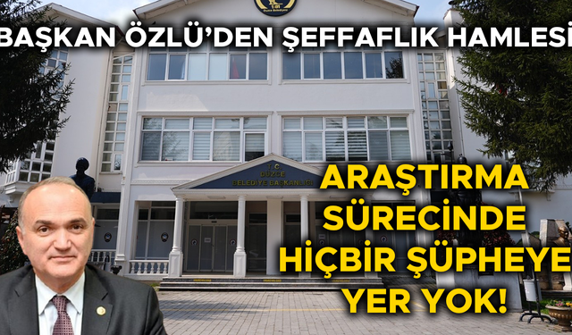 EN İYİ HİZMET ADINA REVİZYON DÜĞMESİNE BASTI