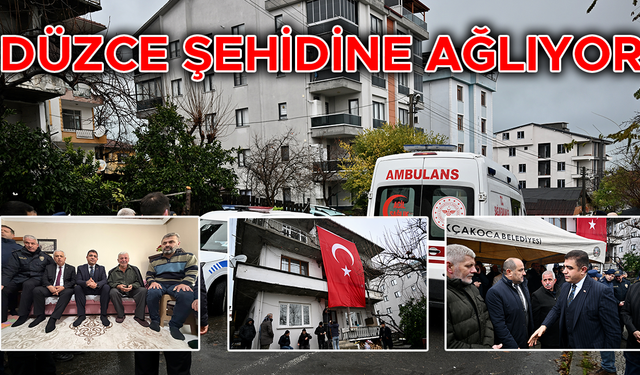 VALİ ASLAN ŞEHİDİN AİLESİNE TAZİYEDE BULUNDU