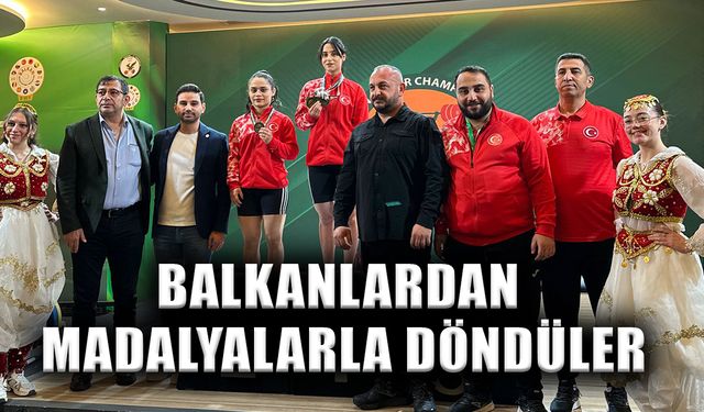 HALTERDE BALKAN ŞAMPİYONU DÜZCE’DEN ÇIKTI