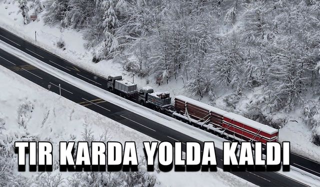 2 ÇEKİCİ İLE KURTARILDI