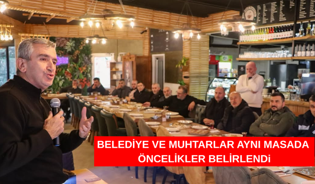 ALBAYRAK: MAHALLELERDE ÇÖZÜM ODAKLI ÇALIŞMALAR SÜRECEK