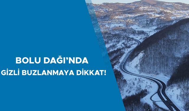EKİPLERİN BÖLGEDE BUZLANMAYA KARŞI ÇALIŞMALARI DEVAM EDİYOR
