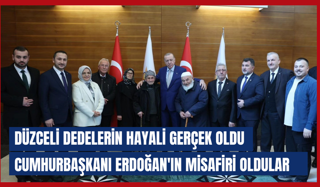 AK PARTİ GENEL MERKEZİ'NDE UNUTULMAZ BULUŞMA